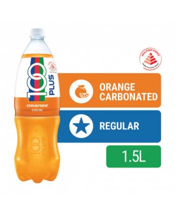 100 Plus Orange Bottle 1.5L
