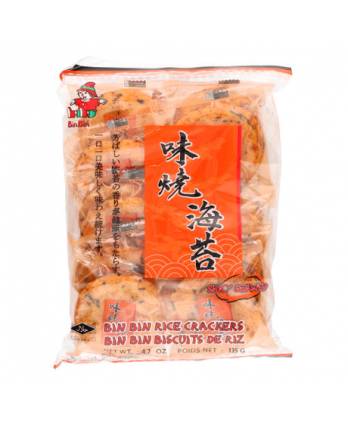 Bin Bin Spicy Seaweed Rice Crackers 135g