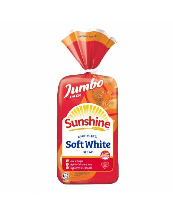 Sunshine Enriched Soft White Bread Jumbo 550g