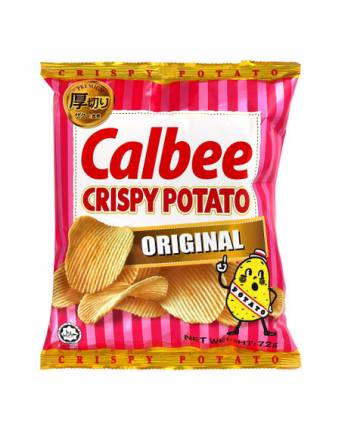 Calbee Crispy Potato Chips Original 72g