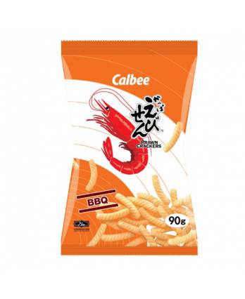 Calbee Prawn Crackers BBQ Flavour 90g
