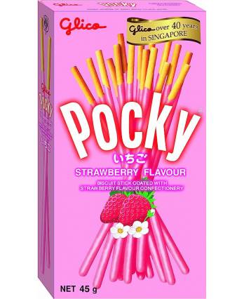 Pocky Strawberry Biscuit Stick 45g