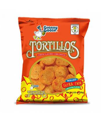 Granny Goose Tortillos Cheese 100G
