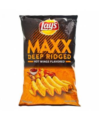 Lay's Potato Chips Maxx Hot Wings 170G