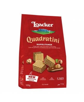 Loacker Mini Wafer Napolitaner 125G