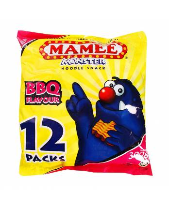 Mamee Monster BBQ 10X12X25G