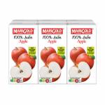 Marigold 100% Packet Juice - Apple 6 x 200ml