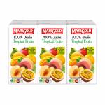 Marigold 100% Packet Juice - Tropical Fruits 6 x 200ml