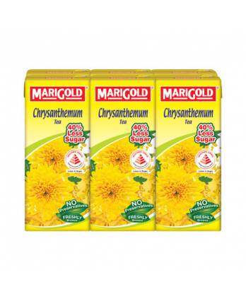 Marigold Chrysanthemum Tea Less Sweet 6 x 250ml