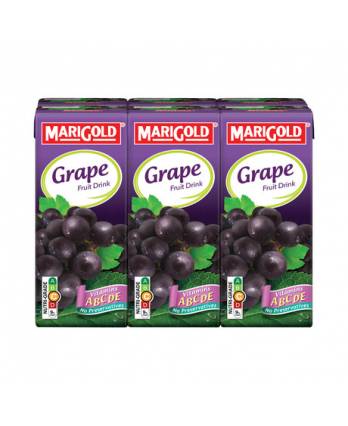 Marigold Packet Fruit Drink - Grape 6 x 250ml