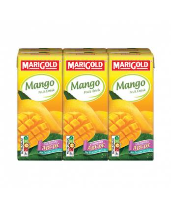 Marigold Packet Fruit Drink - Mango 6 x 250ml