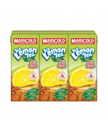 Marigold Ice Lemon Tea Less Sweet 6 x 250ml