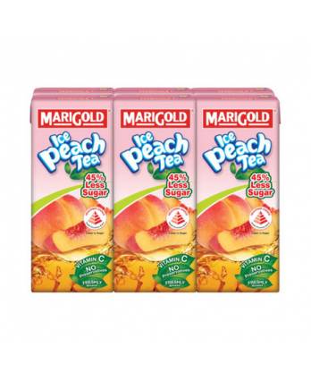 Marigold Ice Peach Tea Less Sweet 6 x 250ml