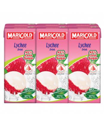 Marigold Lychee Drink Less Sweet 6 x 250ml