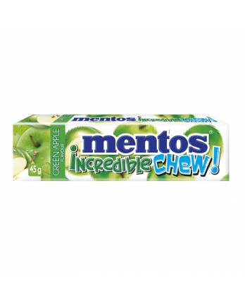 Mentos Incredible Chew Apple 45G
