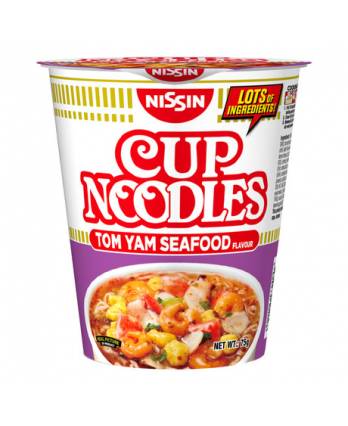 Nissin Cup Noodles - Tom Yam Seafood Flavour 75g