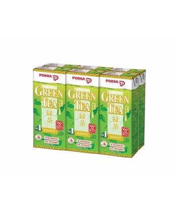 Pokka T/B Jasmine Green Tea 6X250ml