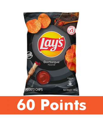 60 Points - Lay's BBQ Potato Chips 170g