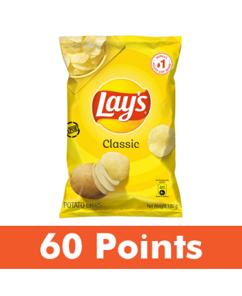 60 Points - Lay's Classic Potato Chips 170g