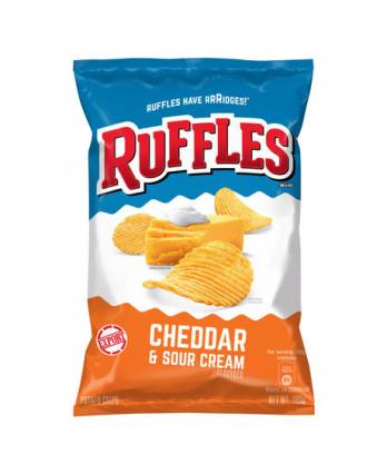 Ruffles Cheddar & Sour Cream Potato Chips 170g