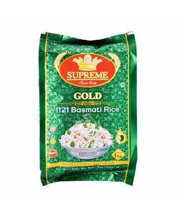 Supreme Gold India 1121 Basmati Rice 1Kg