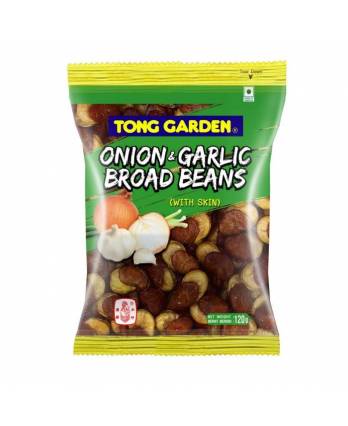 Tong Garden Onion & Garlic Broad Beans With Skin 120g