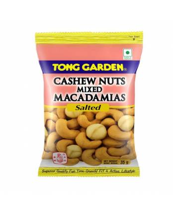 Tong Garden Salted Cashew Nuts Mixed Macadamias 35g