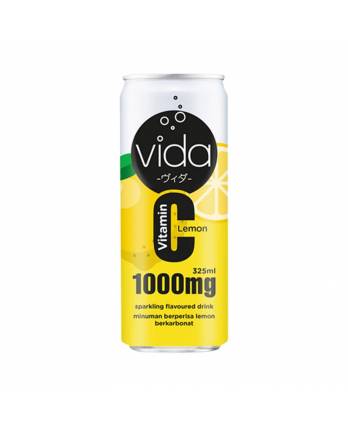 Vida Lemon Sparkling Flavoured Drink 325ml