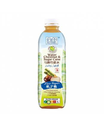 Allswell Water Chestnut & S/Cane 1L